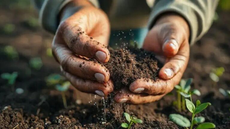 Monitoramento diário de umidade com testes de aperto de substrato