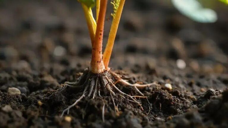 Micorriza arbuscular inoculada para aumentar absorção de nutrientes em solo pobre