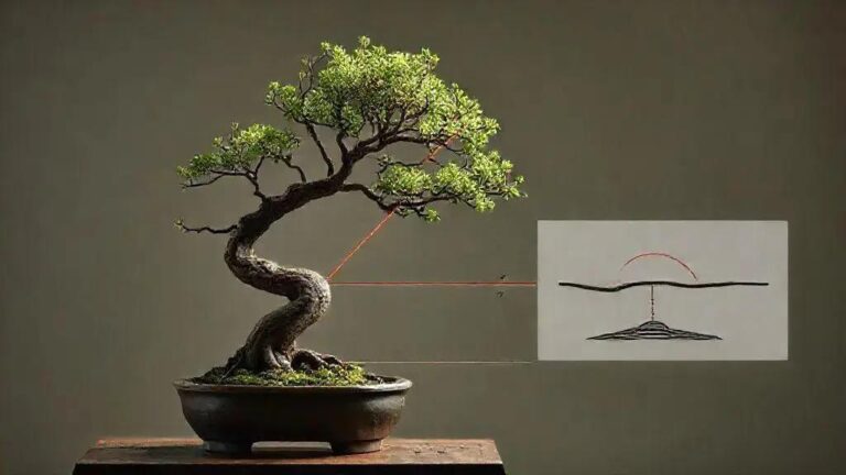 Ângulo de arame calculado em 45° para crescimento não muito acelerado