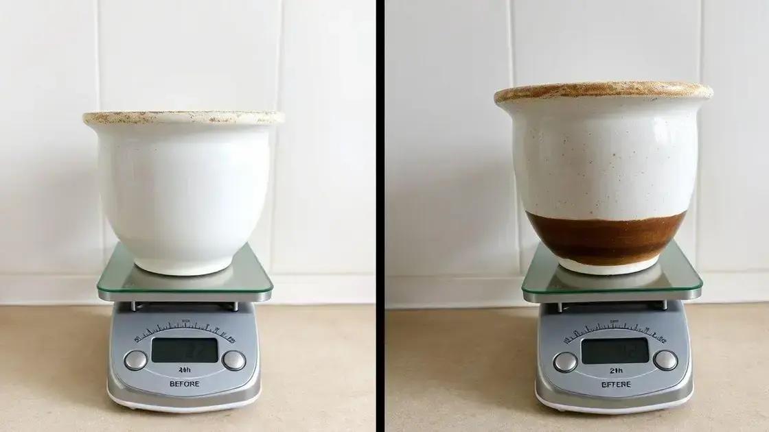  A mancha de umidade na parede atrás do vaso: A capilaridade da cerâmica porosa absorvendo água da alvenaria